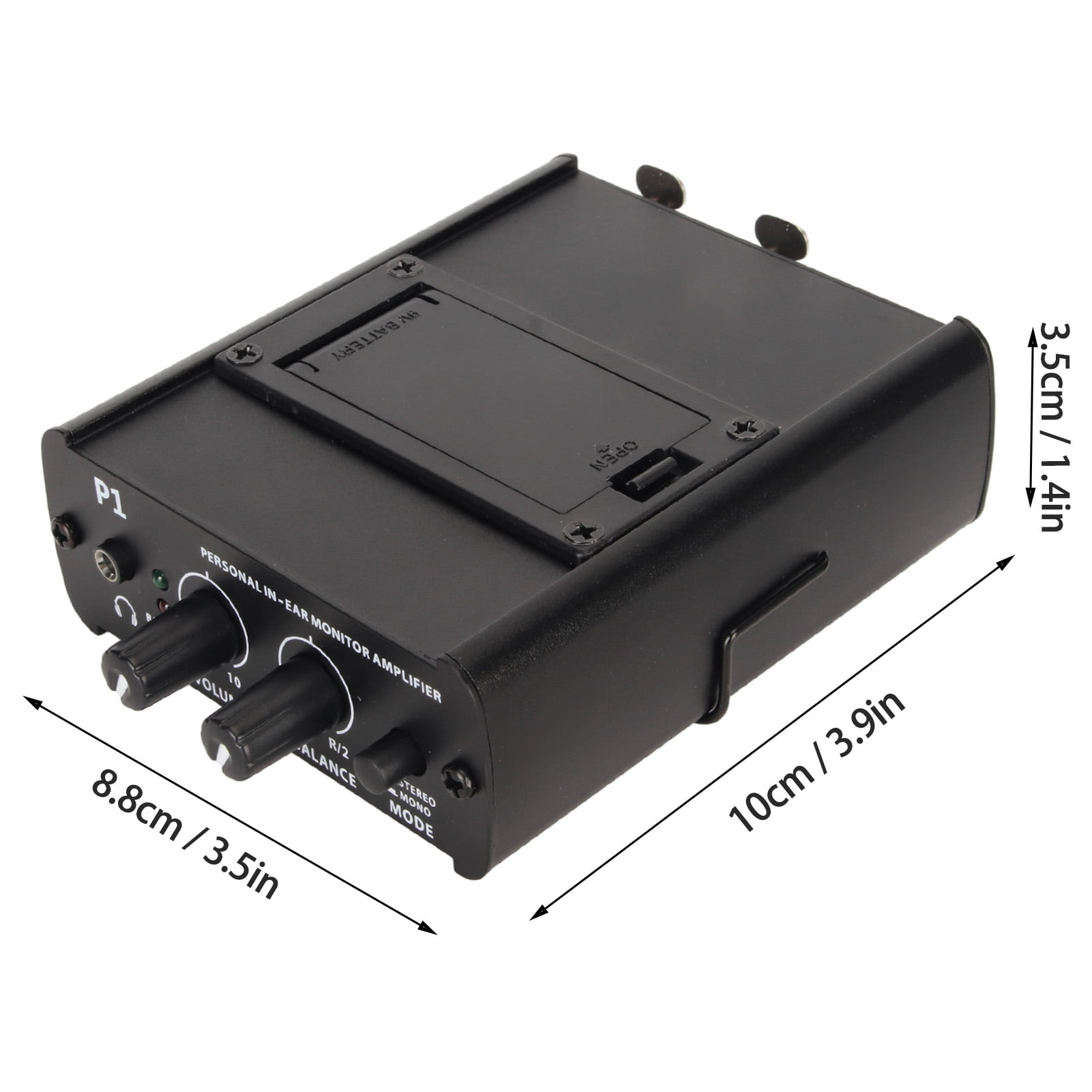 Stereo Headphone , Dual XLR Inputs Clear Professional 2CH Mixing