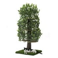 thumbnail image 1 of On2Pets CT002 Tour Luxury Cat Tree 60 Pouces 3 Étagères Base Carrée avec Feuilles, 1 of 3