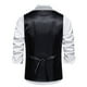 thumbnail image 5 of pstuiky Camisetas sin mangas para hombre, Chaleco informal de color liso con bolsillos y solapa para hombre Tops elegantes para mujer m, 5 of 7