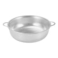 thumbnail image 5 of Stainless Steel Colander Strainer Rice Washing Bowl Dense Hole Basket Rinsing Kitchen Draining Basket for Food Pasta Fruits 16.5cm, 5 of 8