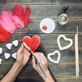 thumbnail image 2 of Miangastore 18Pcs Foam Wreath Form Crafting Blank Foam Shapes for Wedding Valentine, 2 of 8