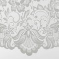 thumbnail image 3 of Louis Floral Lace Window Curtain Tiers Pair 55" x 24" in White, 3 of 4