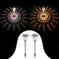 thumbnail image 1 of Paquetes 2 focos solares para paisajes • IP65 impermeable • Iluminación 8-12H • Luces modernas blancas para jardín exterior y jardinería en jardín, 1 of 7