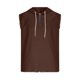 thumbnail image 4 of M Y M Camisa sin Mangas con Capucha Color Plano Clásico Cuarto Cremallera Deportes Casuales Color Sólido Superior para Hombres, 4 of 7