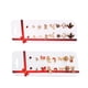thumbnail image 3 of Multi Color Stylish Christmas Earrings Jewelry Accessory For Women And Girls Ideal For Family Gatherings 2 Set, 3 of 4