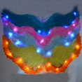 thumbnail image 4 of Alas de ángel con luces LED que brillan en la oscuridad, alas de hada, accesorios para cumpleaños, bodas, fiestas, Navidad, Halloween, disfraz de cosplay, 4 of 5