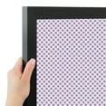 thumbnail image 4 of PinPix 14x14 Custom Cork Bulletin Board Light Purple Dots Poster Board Has a Fabric Style Canvas Finish, Framed in Light Purple Dots, by ArtToFrames (PinPix-503), 4 of 6