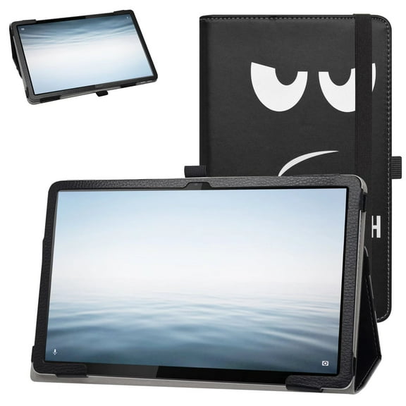 Labanema 11" Lenovo Tab P11 (TB-J606F /TB-J606X) Case, PU Leather Folio Stand Protective Case, Cover for 11" Lenovo Tab P11 (TB-J606F /TB-J606X) (Big Eyes)