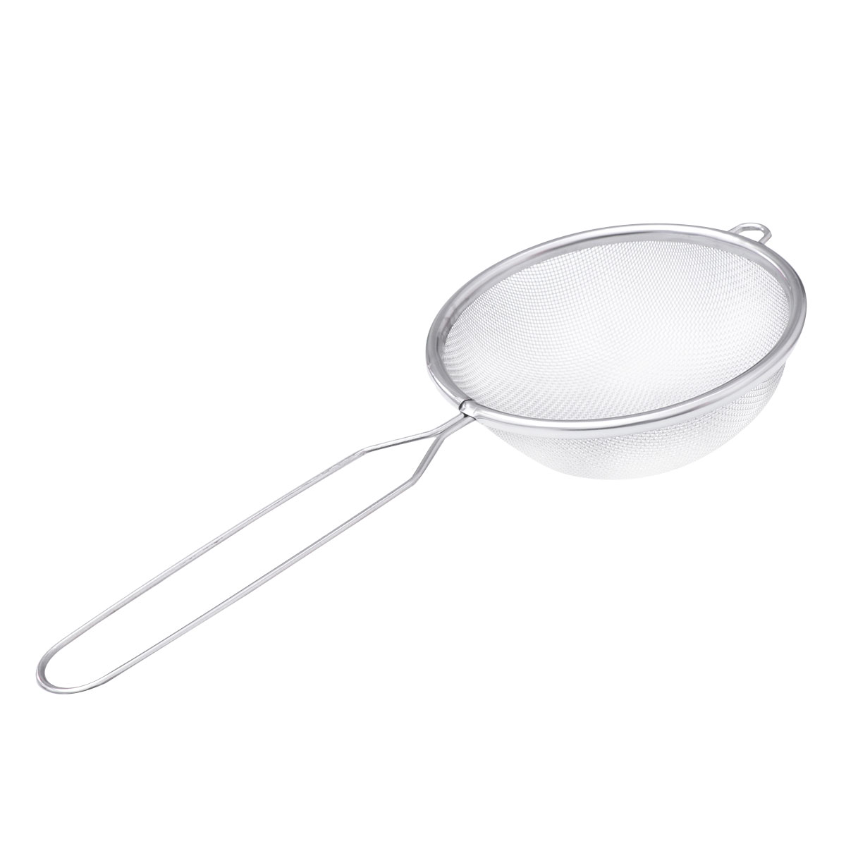 Stainless Steel Hand Held Flour Sifters Broadbrimmed Sieves Fine