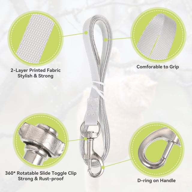 Thinsony High Visibility Plaid Harness Lightweight And Breathable Soft And Comfortable Polyester M