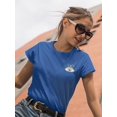 thumbnail image 2 of Mystical Alien Eye Shaped T-Shirt Women -Image by Shutterstock, Female x-Large, 2 of 4