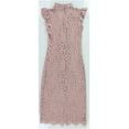 thumbnail image 2 of bar III Robe Trapèze en Dentelle pour Femmes, Rose, Medium, 2 of 2