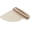 A White, variant on Women's Straw Summer Hat Sun Visor Hats for Men Wide Brim Roll-up Foldable Beach Visors Cap Sun Casual UV Protection Hiking