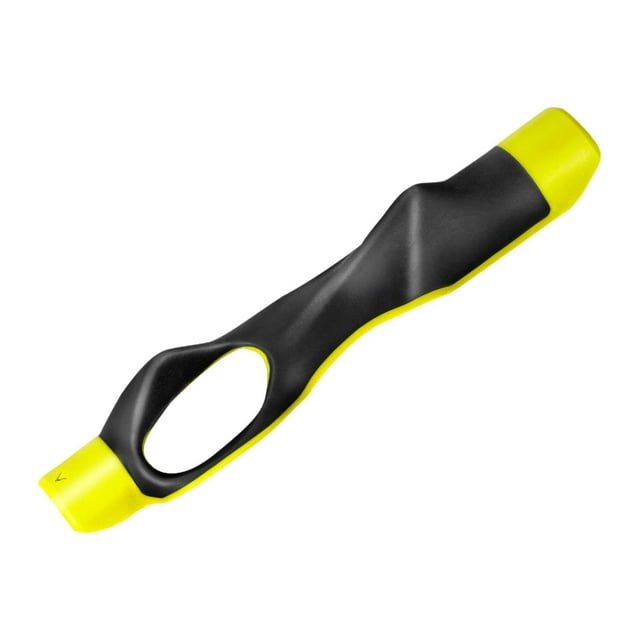 koolsoo Poignée de Golf Entraîneur Adultes Club de Golf Poignée d'Entraînement pour Flexibilité de Puissance Vitesse Jaune