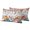 gray, variant on Pink Green Boho Outdoor Pillow Covers 18"x18" Set of 2,Waterproof Throw Pillow Covers for Patio Furniture,Abstract Medieval Vintage Ethnic Floral Decorative Cushion Pillowcases for Garden Couch Sofa