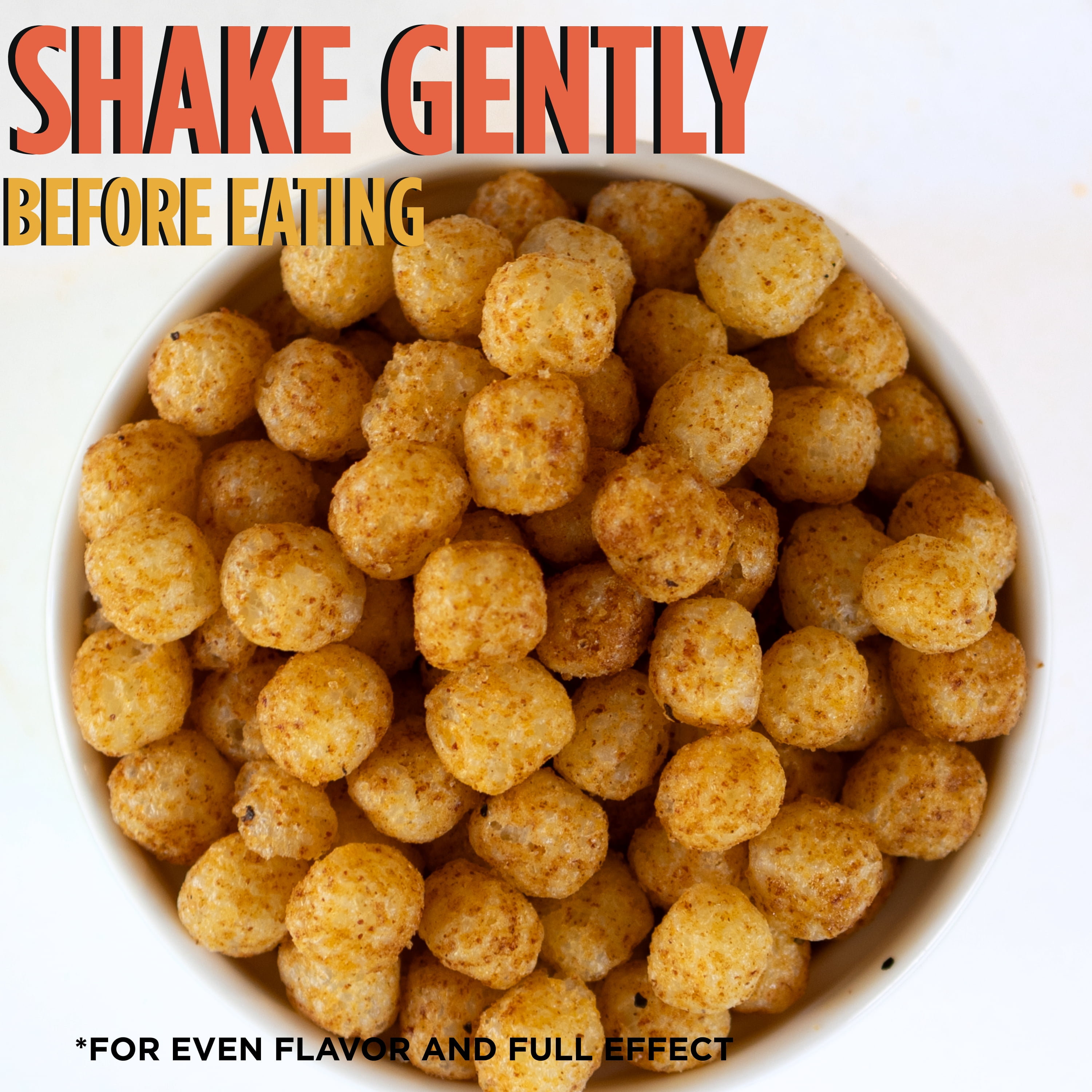 100 Cal Snacks Protein Puffs BBQ, High Protein Low Carb Snack, Gut Healthy, Gluten Free, 0.84 oz bag, 5 bags