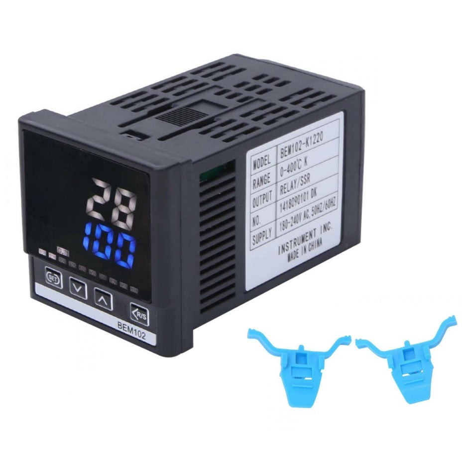 BEM102-K1220 LED Digital Tube Display Thermostat Temperature Controller 180-240VAC Thermostat 
