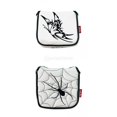 thumbnail image 1 of 2 impermeables para putter de mazo para golf, protección para la cabeza de material cuero PU DYNWAVEMX Cubierta de cabeza de putter de golf, 1 of 7