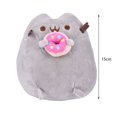 thumbnail image 4 of Juguetes de peluche de gato de sushi, donas, gato, galleta kawaii, helado, pastel de arcoíris, animales de peluche suaves, juguetes para niños, regalo para niños, 4 of 5