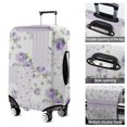 thumbnail image 5 of Pioneer Flower Floral Print Pattern Luggage Cover Fashion Suitcase Cover Baggage Covers Fit 25-28 Inch Luggage (Go Travel), 5 of 5
