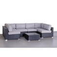 thumbnail image 4 of Living Source International 7-Piece Outdoor Set with Cushions in Black/Gray, 4 of 5