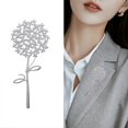 thumbnail image 2 of Fashionable Sophisticated Dandelions Lapel Pin with Dripping Oil Designs Contrast Accessory for Party Supplies Costumes, 2 of 4