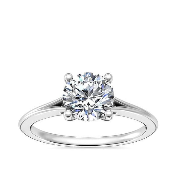 2.00 Carat IGI Certified Round Lab Grown Diamond Lovely Solitaire Ring for Women Solid 14K White Gold Size 9.5 by Diamond-Capitals