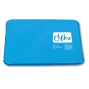 Chillow - Memory Foam Feel Cooling Pad for Foot Pain and Back Pain Relaxing Rest-Full Sleep - Blue