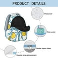 thumbnail image 4 of Egg-Themed Commuter Backpack - Trendy College Bookbag, Lightweight Laptop Bag for School, Spacious Egg Print Design for Students & Professionals, 4 of 6