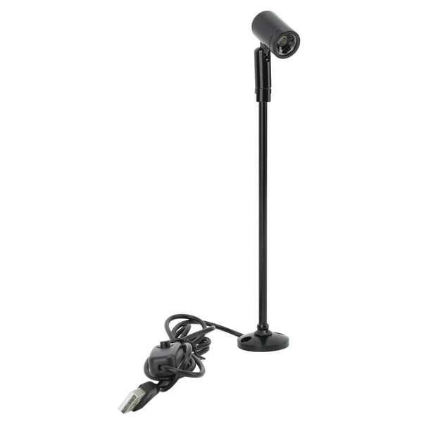 Foco LED Ajustable Para Gabinete, Luz De Pie Interior De Elegancia Moderna, Lámpara De Foco Alimentada Por USB Para Tocadores, Salas De Exposición Y Entradas De Colección Con