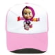 thumbnail image 1 of Masha and The Bear gorra de béisbol para mujer y niña, gorro de malla Kawaii, sombrero de Sol de Anime de dibujos animados, sombrero de papá de Hip Hop, gorra de camión de verano Adlut Fivean unisex, 1 of 2