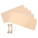 thumbnail image 5 of rollos de papel kraft estampado con cuerdas para envolver regalos navideños: material decorativo para fiestas navideñas., 5 of 5