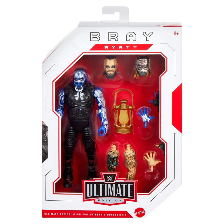 【専用ケース付き】WWE Ultimate Edition Bray Wyatt WWE Ultimate Edition Bray Wyatt Action Figure & Accessories Set, 6