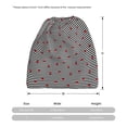 thumbnail image 3 of Disketp Ladybugs on Black and White Striped Slouchy Beanie Hip-Hop Soft Lightweight Running Beanie Adult Hats Chemo Cap for Men Women, 3 of 8
