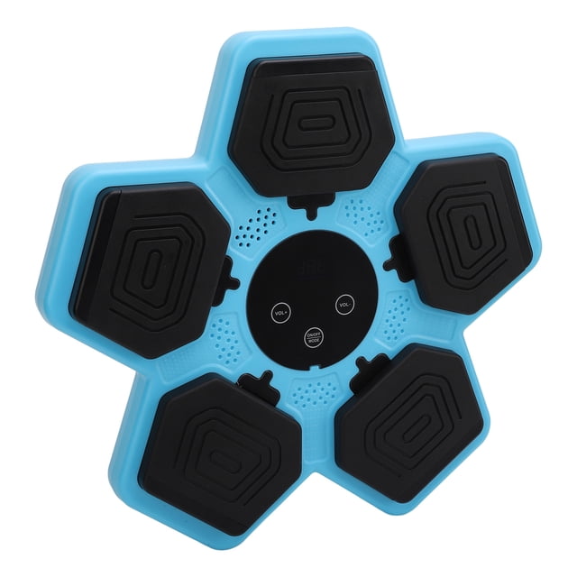 Machine de Boxe Musicale pour Enfants, Cible de Frappe Interactive pour Entraînement Physique, Machine de Frappe Murale pour Intérieur et Maison