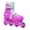 Pink/White, variant on Roces Kid's Orlando Fitness Inline Skates Rollerblade Color Choices 400687