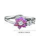 thumbnail image 2 of Anillos de plata para las mujeres no se deslustra Vintage Exquisito Señoras Anillo Blanco Opal Zircon Anillo de cobre de moda, 2 of 4