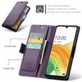 thumbnail image 3 of CaseMe Funda de Cuero para Samsung Galaxy A33 5G con Bloqueo RFID, para Samsung Galaxy A33 5G Funda para Mujer Hombre Tarjetero Cierre Magnético Funda Tipo Folio para Samsung Galaxy A33 5G, 3 of 11