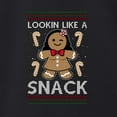 thumbnail image 3 of I Brought My Appetitie Lookin Like A Snack Funny Matching His and Hers Couples Sweatshirt Christmas Matching Couple Crewneck Sweater, 3 of 6