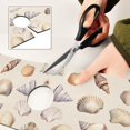 thumbnail image 6 of Yayeee Faucet Mat for Kitchen Sink 30" Diatomite Long Splash Guard Pad, Watercolor Seashells, 6 of 7