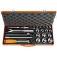 thumbnail image 1 of Estuche de Dados Hexagonales Tramontina PRO 1/2 pulg 22 Piezas, 1 of 2