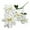 White, variant on Yesbay Artificial Flowers Fake Flowers with Flexible Stem Reusable Faux Silk Flowers