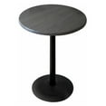 thumbnail image 3 of Indoor/Outdoor 36" Tall OD211 Black Table Base with 30" x 30" Foot and 36" Diameter Indoor/Outdoor Natural Top by the Holland Bar Stool Co., 3 of 5