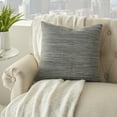 thumbnail image 4 of Nourison Life Styles Grey Decorative Throw Pillow , 18"X18", 4 of 5