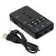 thumbnail image 1 of USB 1.1 / 2.0 Tarjeta de sonido EQ externa 7.1 canales Auriculares Micrófono Adaptador de audio 3D para tableta PC de escritorio AweSitey EL0088-00B, 1 of 2
