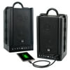 Refurbished Dual Electronics AMBTS34 Wireless Portable Bluetooth Speakers, Black
