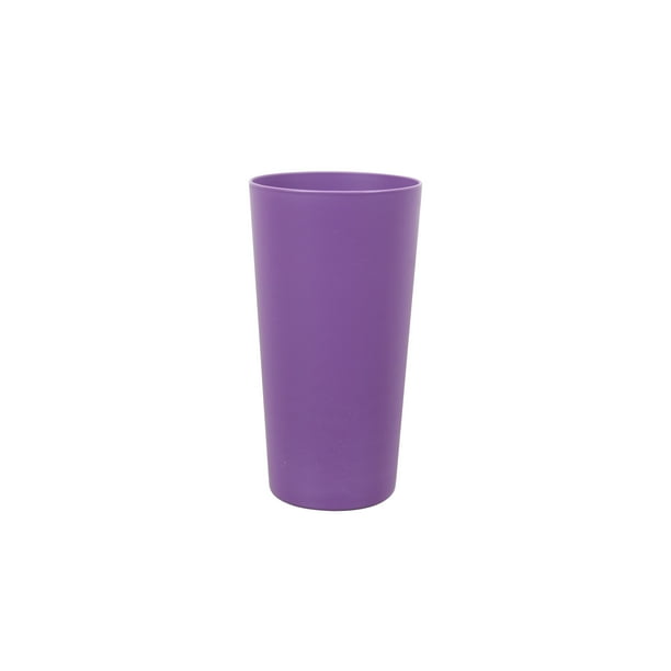 Mainstays 26 Oz. Plastic Purple Tumbler