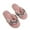 Pink, variant on Lovskoo 2024 Fuzzy Slippers for Women Open Toe Warm Cute Fleece Soft Soled Cotton Shoes House Slippers for Women Indoor Beige