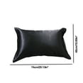 thumbnail image 3 of Funda de almohada reversible de satén de seda | Almohada refrescante para el cabello y la piel | Tejido suave y liso que protege el cabello y reduce el encrespamiento, 3 of 6