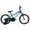 Navy, variant on Huffy 16-Inch GRM Kids’ Bike, Multiple Ways to Learn: Balance Mode, Training Wheels & Standard Riding, Triple Brake System, Perfect Fit Frame, Parent Assist Handle, Fits Riders 39"–46" Tall, Navy